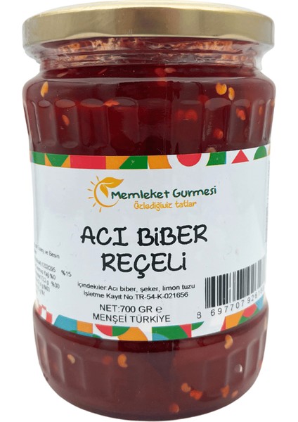 Acı Biber Reçeli 400 gr MG