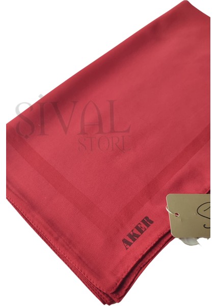 Düz Koton Şal 941 Kırmızı