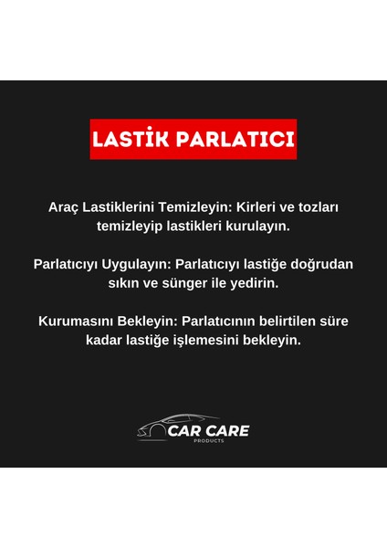 Ultra Lastik Parlatıcı 500 Ml.