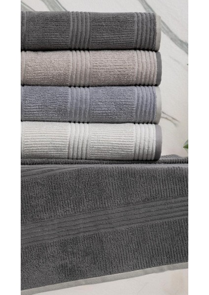 (4.lü Kutulu Set) %100 Coton Yeni Sezon 50X90CM. Lüks El ve Yüz Havlu Seti fiyatları