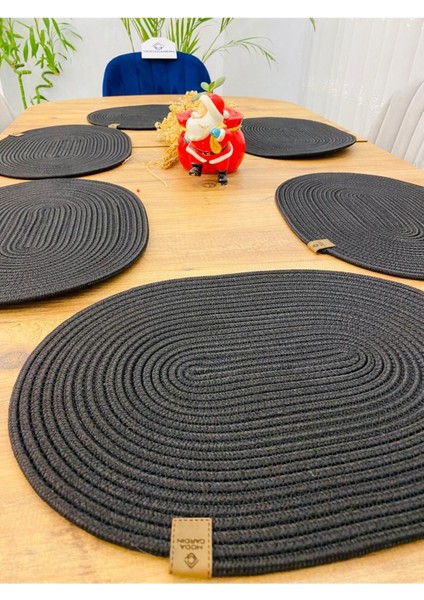 Jüt Hasır Amerikan Servis Oval Supla 6 Lı indirimleri