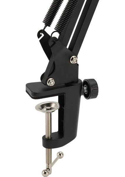 Mikrofon Standı Multi Fonksiyonel Ister Mikrofon Ister Işık Aydınlatma Stant Katlanabilir Açısı Ayarlanabilir Masa Kenarına Kıskaçlı Model Micst1
