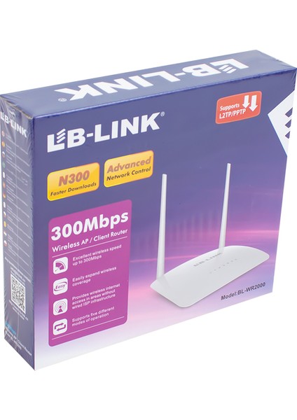 Lb-Lınk BL-WR2000 300 Mbps 2 Antenli Wireless N Router fırsatları