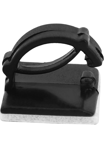 Fasdaga 200 Adet Kendinden Yapışkanlı Kablo Kelepçesi Plastik Dikdörtgen Kablo Klipsleri Kablo Bağı Hızlı Bağlama Kablo Tel Yönetimi Tutucu (Yurt Dışından) fiyatları