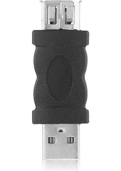 Firewire Ieee 1394 6 Pin Dişi USB 2.0 Tip A Erkek Adaptör Adaptör Kameralar Cep Telefonları Mp3 Çalar Pda'lar Siyah (Yurt Dışından)