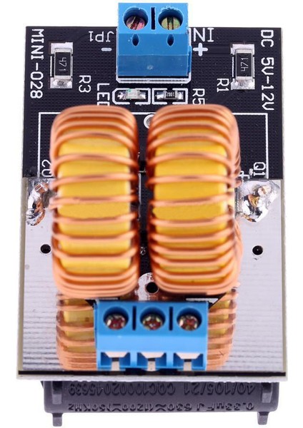 5V-12V Alçak Gerilim Zvs Indüksiyonlu Isıtma Besleme Modülü + Isıtıcı C Dt (Yurt Dışından)