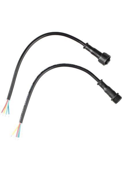 LED Şeritler 4 Pimli Su Geçirmez Bağlantı Kablosu Siyah (Yurt Dışından) modelleri