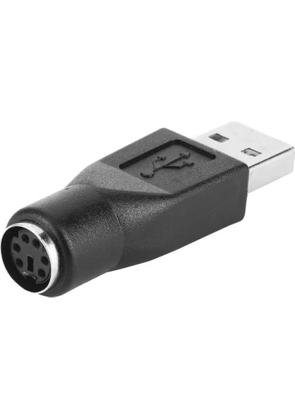 2 Adet Ps/2 Dişi USB Erkek Adaptör Dönüştürücü Splitter Konektörü Pc Için Taşınabilir USB Inter Adaptörü Klavye Fare (Yurt Dışından)