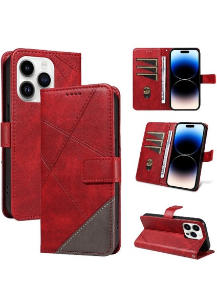 Elmas Telefon ile IPhone 14 Pro Yüksek Kalite ve Kart Yuvası Için Flip Case (Yurt Dışından)