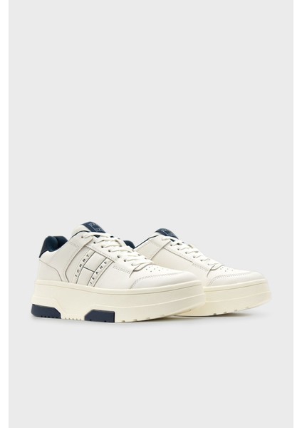 Deri Platform Sneaker Ayakkabı Kadın Ayakkabı EN0EN02592 Ybı