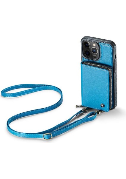 IPhone 12 Için Kılıf Pro Max Çift Kayış Cüzdan Şık ve Fonksiyonel Rfıd (Yurt Dışından)