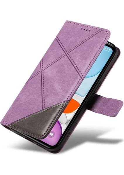 Elmas Dikiş Yüksek Kalite ve Kart ile IPhone 12 Mini Için Flip Case (Yurt Dışından)