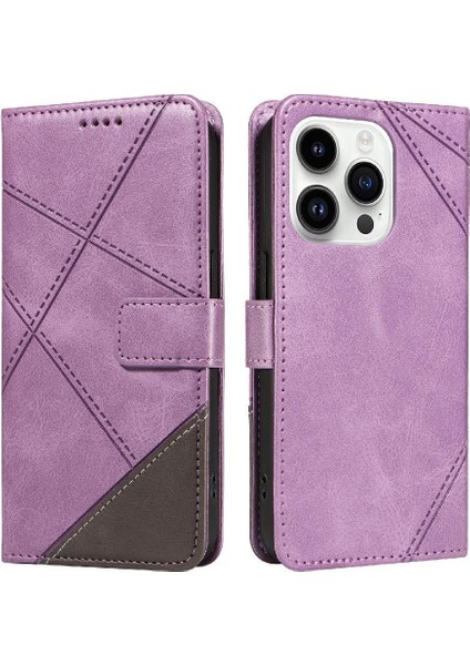 Elmas Telefon ile IPhone 14 Pro Yüksek Kalite ve Kart Yuvası Için Flip Case (Yurt Dışından)