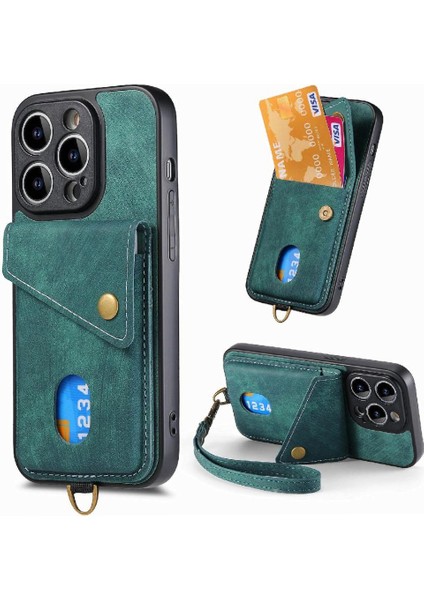 IPhone 14 Için Kılıf Pro Çok Fonksiyonlu Manyetik Kapatma Premium Deri (Yurt Dışından) indirimleri