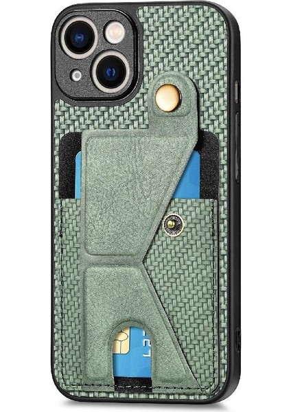 IPhone 14 Için Kılıf Artı Braketi Manyetik Tasarım Standı Fonksiyonu Kart Sahibi (Yurt Dışından)