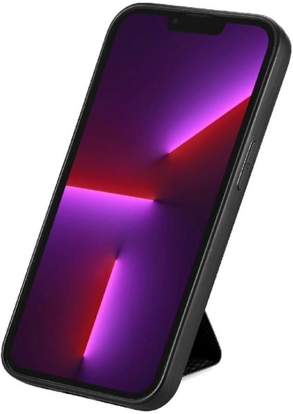 IPhone 13 Için Kılıf Pro Max Manyetik Tasarım Standı Fonksiyonu Kart Sahibi (Yurt Dışından)