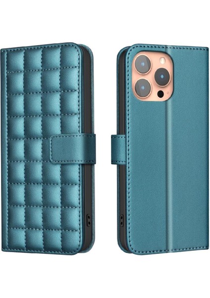 IPhone 13 Için Flip Case Pro Max Kart Yuvaları Tutucu Iş Basit Tarzı Pu (Yurt Dışından)