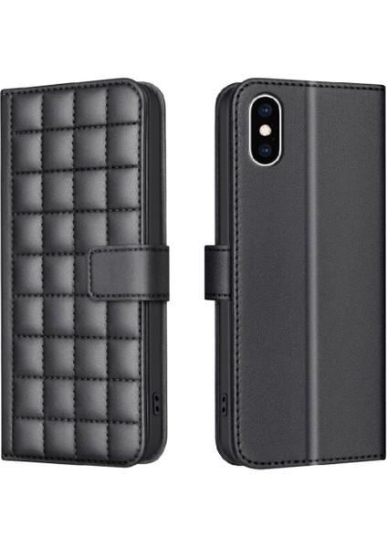 IPhone Xs Max Koruyucu Pu Deri Cüzdan Kart Yuvaları Tutucu Için Flip Case (Yurt Dışından)
