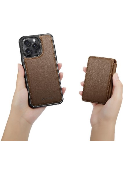 IPhone 14 Için Kılıf Pro 2 In 1 Işlevsellik Standı Fonksiyonu Manyetik (Yurt Dışından)