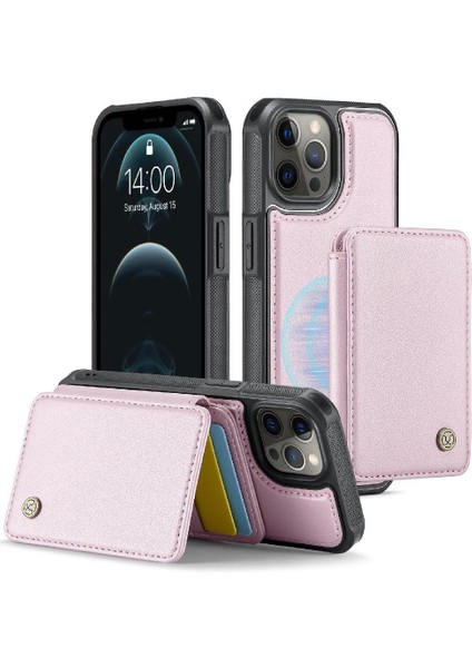 IPhone 12 Için Kılıf Pro Max Standı Fonksiyonu 2 In 1 Işlevsellik Rfıd (Yurt Dışından)