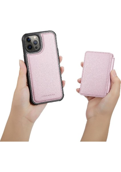 IPhone 12 Için Kılıf Pro Max Standı Fonksiyonu 2 In 1 Işlevsellik Rfıd (Yurt Dışından)
