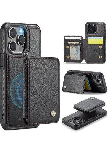 IPhone 15 Için Kılıf Pro Max Standı Fonksiyonu 2 1 Işlevsellik Manyetik (Yurt Dışından)