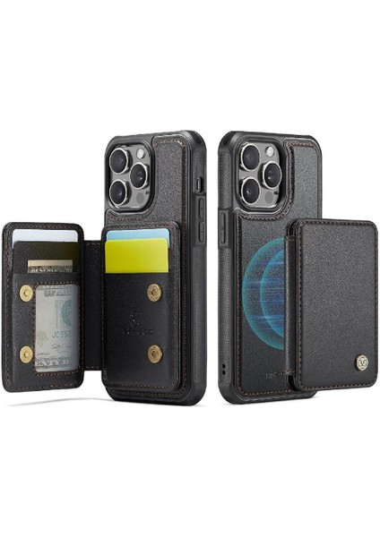 IPhone 14 Için Kılıf Pro 2 In 1 Işlevsellik Standı Fonksiyonu Manyetik (Yurt Dışından)