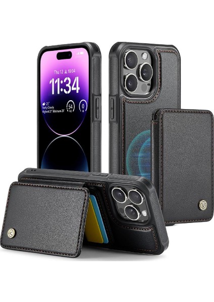 IPhone 14 Için Kılıf Pro 2 In 1 Işlevsellik Standı Fonksiyonu Manyetik (Yurt Dışından)