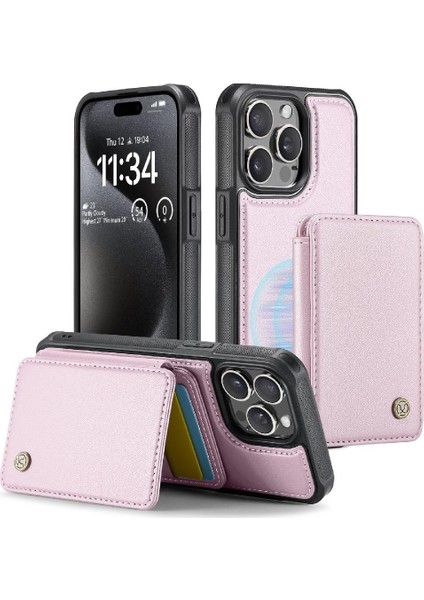 IPhone 15 Için Kılıf Pro Max Standı Fonksiyonu 2 1 Işlevsellik Manyetik (Yurt Dışından)