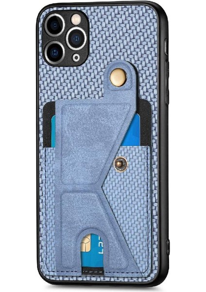 IPhone 11 Için Kılıf Pro Max Braketi Standı Fonksiyonu Cardholder Manyetik (Yurt Dışından) modelleri