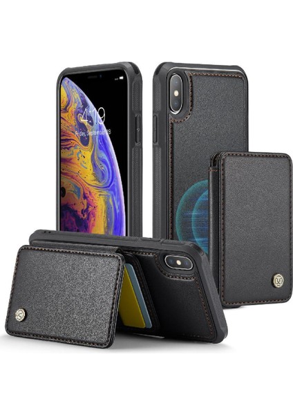 IPhone Xs Max Manyetik 2 1 Işlevsellik Rfıd Engelleme Için Kılıf (Yurt Dışından)