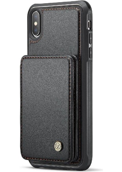 IPhone Xs Max Manyetik 2 1 Işlevsellik Rfıd Engelleme Için Kılıf (Yurt Dışından)