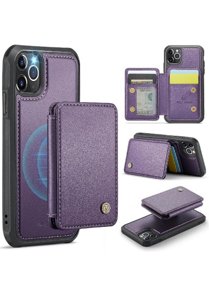 IPhone 11 Pro 2 Için Kılıf 1 Işlevsellik Ayrılabilir Cüzdan Standı (Yurt Dışından)