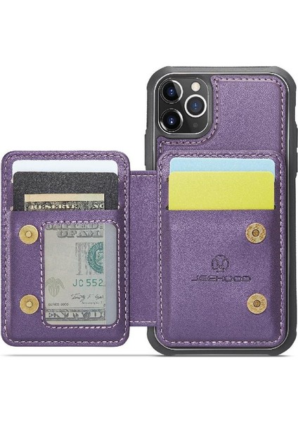 IPhone 11 Pro 2 Için Kılıf 1 Işlevsellik Ayrılabilir Cüzdan Standı (Yurt Dışından)