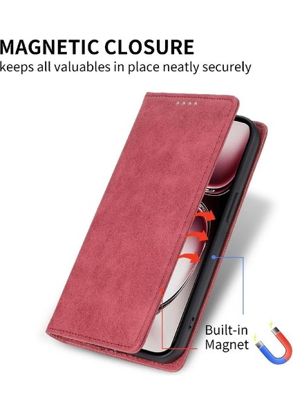Oppo Oppo 12 Pro 5g Kickstand Darbeye Tpu Kart Yuvası Için Flip Case (Yurt Dışından) modelleri
