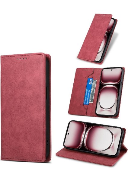 Oppo Oppo 12 Pro 5g Kickstand Darbeye Tpu Kart Yuvası Için Flip Case (Yurt Dışından) fırsatları