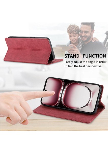 Oppo Oppo 12 Pro 5g Kickstand Darbeye Tpu Kart Yuvası Için Flip Case (Yurt Dışından) indirimleri