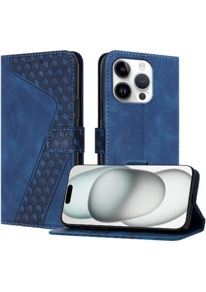 IPhone 16 Için Telefon Kılıfı Pro Max Manyetik Kapak Folio Kickstand Cüzdan Kart (Yurt Dışından)