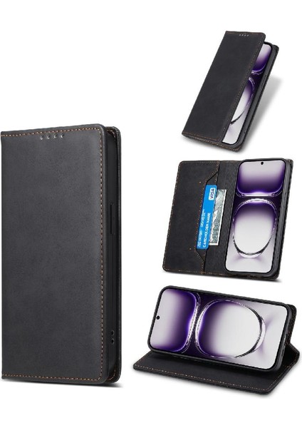 Oppo Oppo 12 5g Tpu Darbeye Kickstand Iş Rahat Için Flip Case (Yurt Dışından)