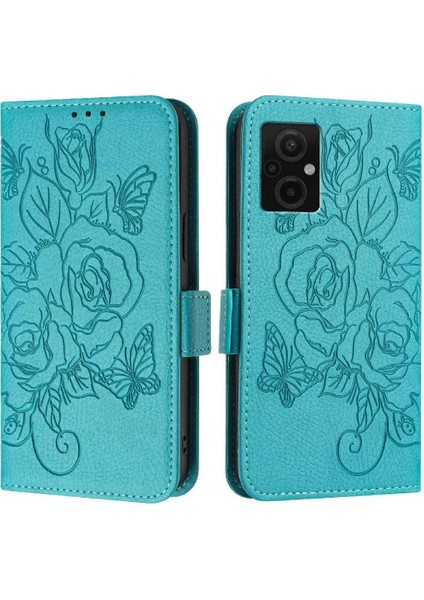Xiaomi Redmi Için Not 11R Pu Deri Kredi Kartı Yuvası ile Manyetik (Yurt Dışından)