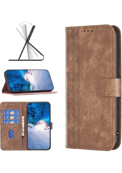 IPhone 15 Için Flip Case Pro Iş Kılıf Kart Yuvaları Tutucu Cüzdan (Yurt Dışından)