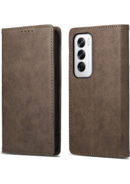 Oppo Oppo 12 5g Tpu Darbeye Kickstand Iş Rahat Için Flip Case (Yurt Dışından)