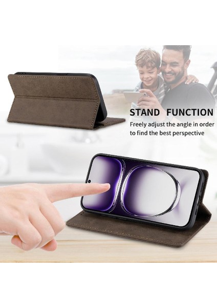 Oppo Oppo 12 5g Tpu Darbeye Kickstand Iş Rahat Için Flip Case (Yurt Dışından) modelleri