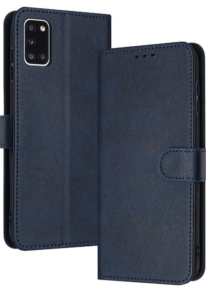 Kart Yuvası ile Toka ile Samsung Galaxy Pure Saf Renk Için Flip Case (Yurt Dışından)