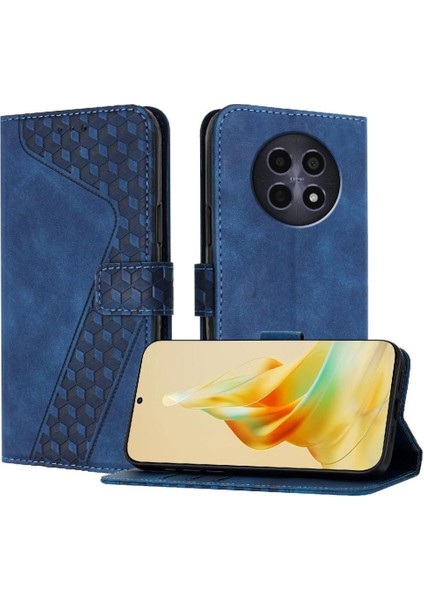 Realme 12 5g Manyetik Kapak Için Telefon Kılıfı Folio Kart Yuvaları Kapak Cüzdan (Yurt Dışından)