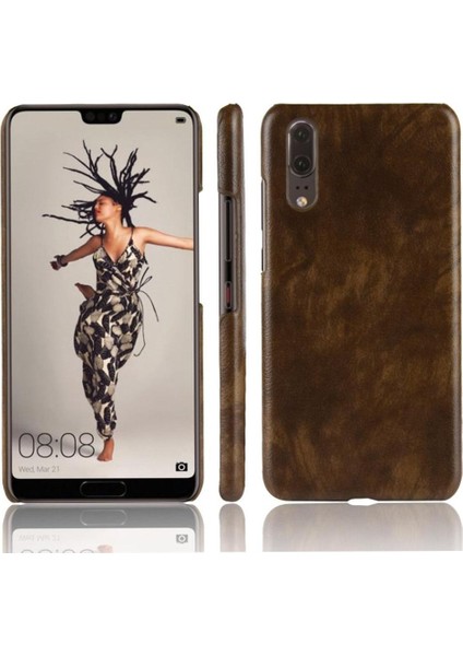Huawei P20 Anti Scratch Uyumluluk Koruyucu Kapak Için Retro Kılıf (Yurt Dışından)