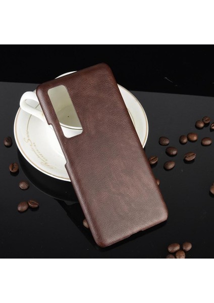 Retro Kılıf Için Huawei Nova 7 5g Anti Scratch Lychee Desen Retro Kapak (Yurt Dışından) fiyatları