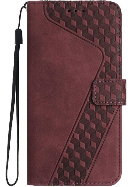 Oppo Phone 12 Pro 5g Için Telefon Kılıfı Cüzdan Kickstand Manyetik Flip Folio (Yurt Dışından)