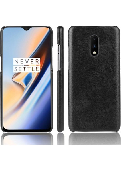 Oneplus 7 Pro Uyumluluk Anti Scratch Lychee Desen Için Retro Kılıf (Yurt Dışından)