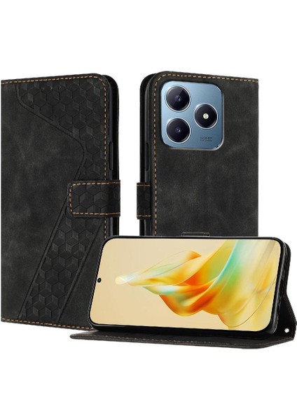 Realme C63 4g Manyetik Kapak Için Telefon Kılıfı Folio Kickstand Cüzdan Kartı (Yurt Dışından) indirimleri